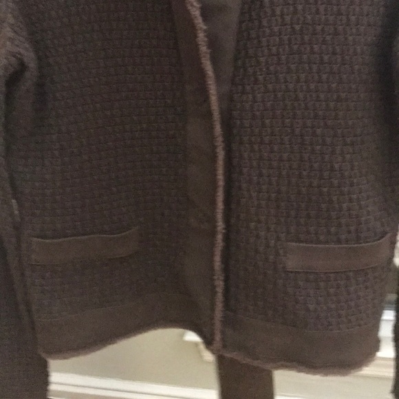 Talbots women’s sweater. Snaps. Size: P - Picture 6 of 8